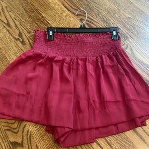 Red TCEC shorts NWT
